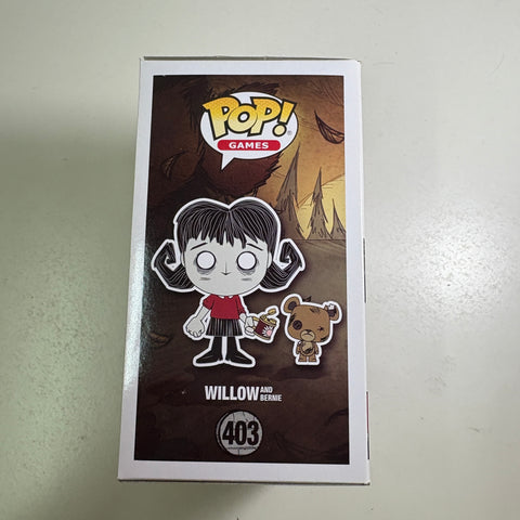 Don't Starve - Willow & Bernie Funko Pop 403 NO CODE