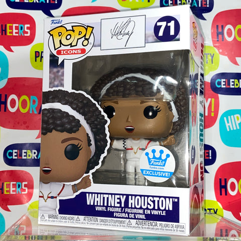 Whitney Houston Funko Pop Rocks 71 Funko Shop Exclusive