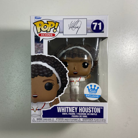 Whitney Houston Funko Pop Rocks 71 Funko Shop Exclusive