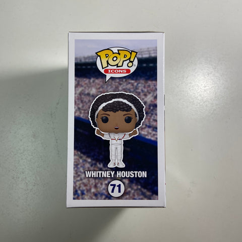 Whitney Houston Funko Pop Rocks 71 Funko Shop Exclusive