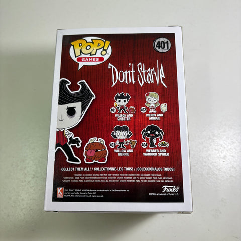 Don't Starve - Wilson & Chester Funko Pop 401 (UNUSED CODE INCLUDED)