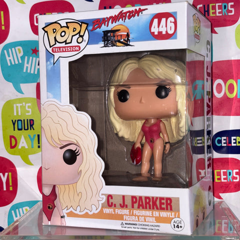 SUNFADED BOX VIEW PHOTOS CJ Parker - Baywatch Funko Pop Vinyl Figure 446