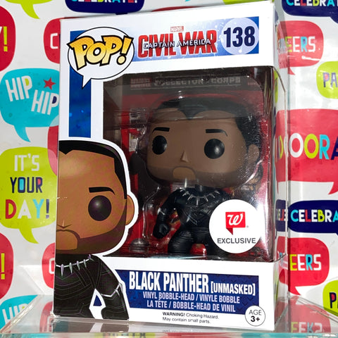 Black Panther: Captain America Civil War Funko Pop 138 Walgreens Exclusive
