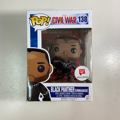 Black Panther: Captain America Civil War Funko Pop 138 Walgreens Exclusive