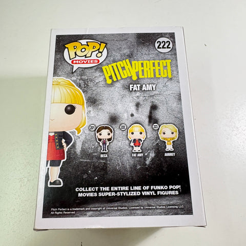 BOX FLAWS VIEW PHOTOS Fat Amy - Pitch Perfect Funko Pop Vinyl Figure 222