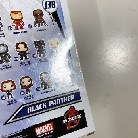 Black Panther: Captain America Civil War Funko Pop 138 Walgreens Exclusive