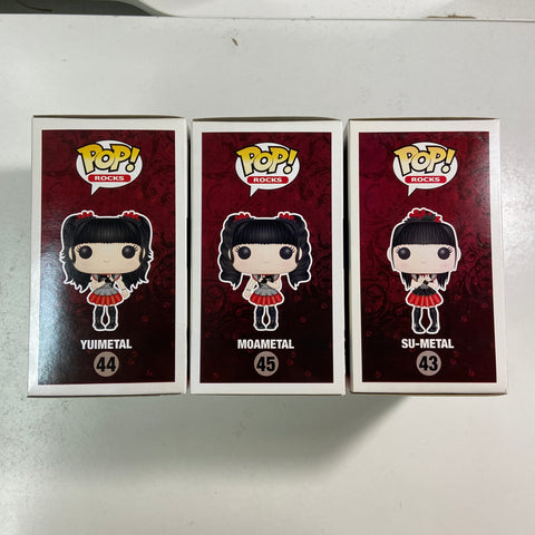 Baby Metal Funko Pop Rocks Set of 3
