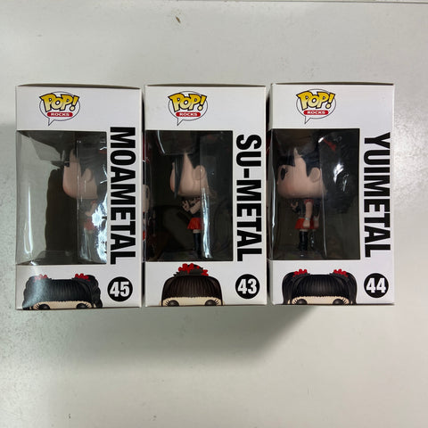 Baby Metal Funko Pop Rocks Set of 3
