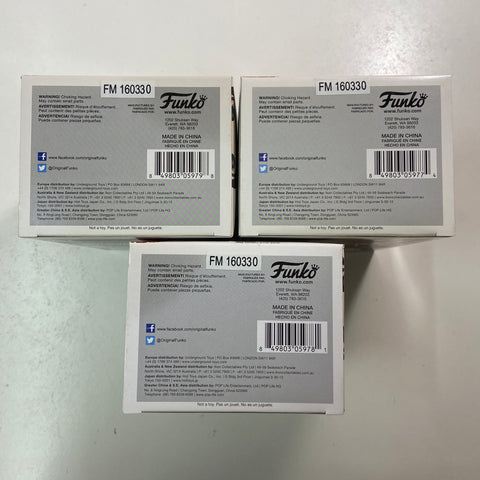 Baby Metal Funko Pop Rocks Set of 3