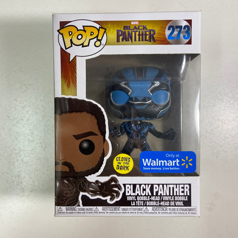 Black Panther (Glow): Marvel Funko Pop 273 Walmart Exclusive
