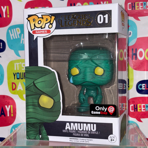 League of Legends - Amumu Funko Pop 01 Gamestop Exclusive