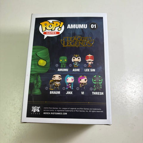 League of Legends - Amumu Funko Pop 01 Gamestop Exclusive