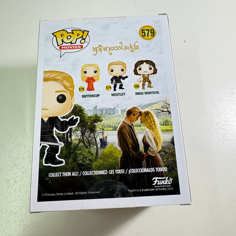 BOX FLAWS VIEW PHOTOS Westley Chase with Mask - Princess Bride Funko Pop Vinyl Figure