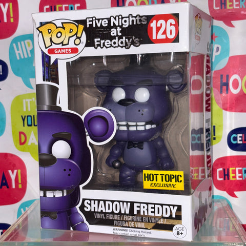 Five Nights at Freddy's - Shadow Freddy Funko Pop 126 Hot Topic Exclusive
