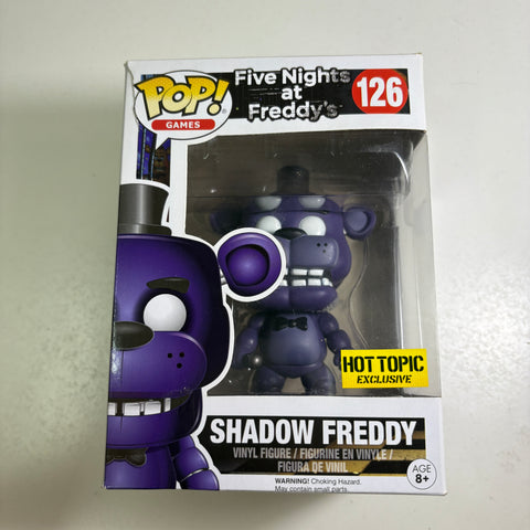 Five Nights at Freddy's - Shadow Freddy Funko Pop 126 Hot Topic Exclusive