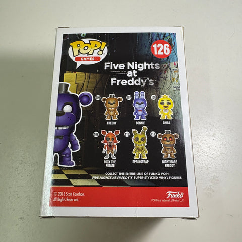 Five Nights at Freddy's - Shadow Freddy Funko Pop 126 Hot Topic Exclusive