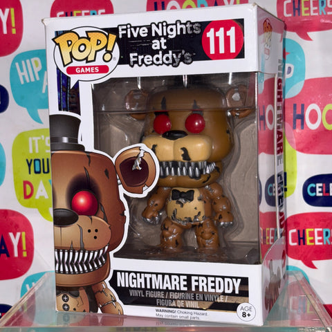 Five Nights at Freddy's - Nightmare Freddy Funko Pop 111