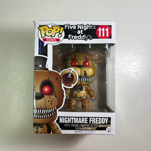 Five Nights at Freddy's - Nightmare Freddy Funko Pop 111