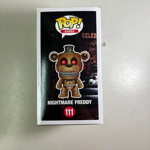 Five Nights at Freddy's - Nightmare Freddy Funko Pop 111