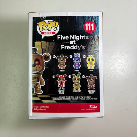 Five Nights at Freddy's - Nightmare Freddy Funko Pop 111