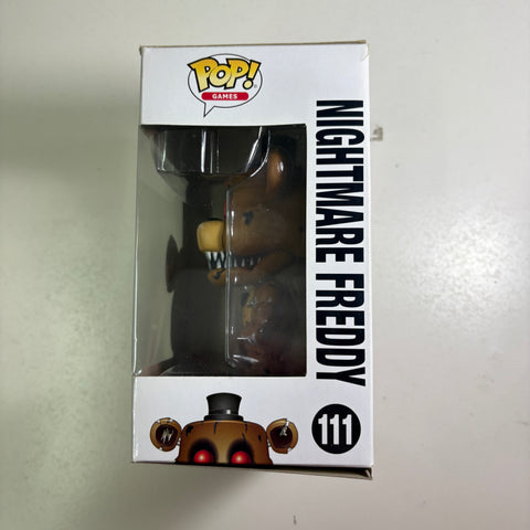 Five Nights at Freddy's - Nightmare Freddy Funko Pop 111