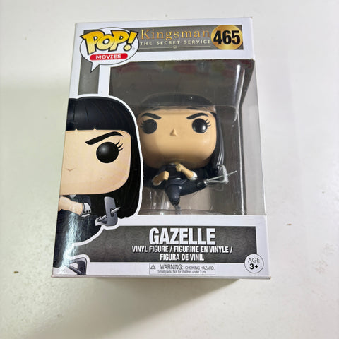 BOX DAMAGE VIEW PHOTOS Gazelle - Kingsman Funko Pop Vinyl Figure 465