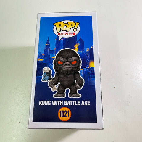 Kong with Battle Axe - Godzilla Vs Kong Funko Pop Vinyl Figure 1021