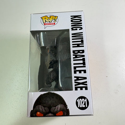 Kong with Battle Axe - Godzilla Vs Kong Funko Pop Vinyl Figure 1021