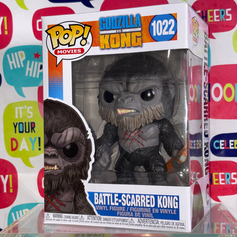 Kong Battle-Scarred - Godzilla Vs Kong Funko Pop Vinyl Figure 1022