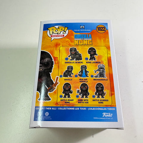 Kong Battle-Scarred - Godzilla Vs Kong Funko Pop Vinyl Figure 1022