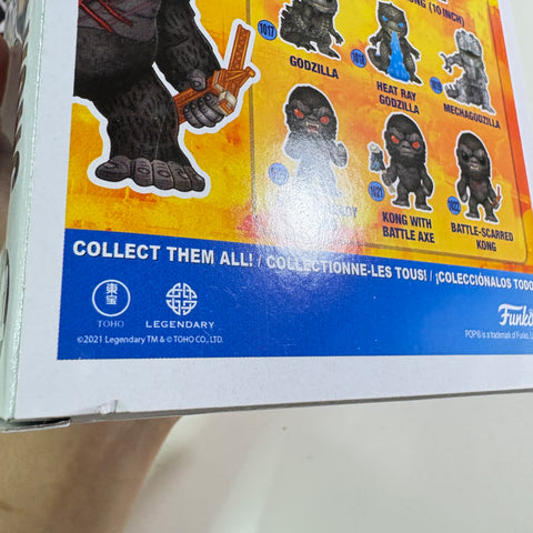 Kong Battle-Scarred - Godzilla Vs Kong Funko Pop Vinyl Figure 1022