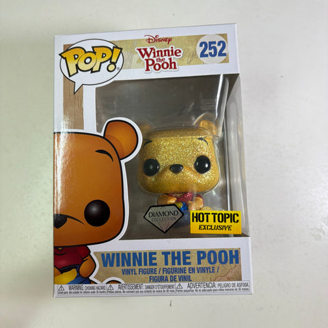 Winnie the Pooh DIAMOND Disney Funko Pop EXCLUSIVE Vinyl Figure (11.4 Cm L × 8.9 Cm W × 15.9 Cm H)
