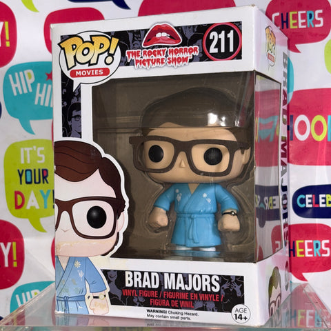 BOX FLAWS VIEW PHOTOS Brad Majors - The Rocky Horror Picture Show Funko Pop Vinyl Figure 211