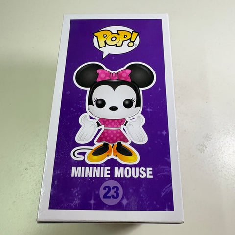 BOX FLAWS Minnie Mouse DIAMOND Disney Funko Pop 23 EXCLUSIVE Vinyl Figure (11.4 Cm L × 8.9 Cm W × 15.9 Cm H)