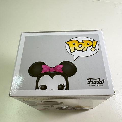 BOX FLAWS Minnie Mouse DIAMOND Disney Funko Pop 23 EXCLUSIVE Vinyl Figure (11.4 Cm L × 8.9 Cm W × 15.9 Cm H)