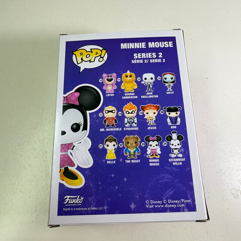 Minnie Mouse - Disney Funko Pop Vinyl Figure (11.4 Cm L × 8.9 Cm W × 15.9 Cm H)