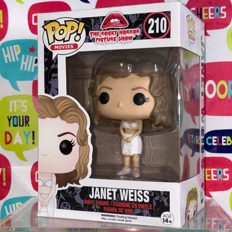 BOX FLAWS VIEW PHOTOS Janet Weiss - The Rocky Horror Picture Show Funko Pop Vinyl Figure 210