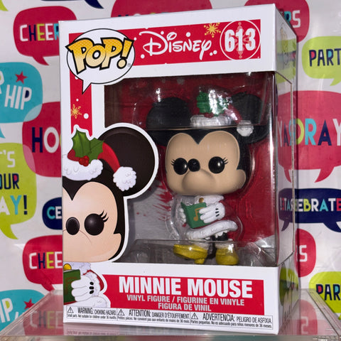 Minnie Mouse Christmas - Disney Funko Pop 613 Vinyl Figure (11.4 Cm L × 8.9 Cm W × 15.9 Cm H)