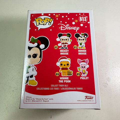 Minnie Mouse Christmas - Disney Funko Pop 613 Vinyl Figure (11.4 Cm L × 8.9 Cm W × 15.9 Cm H)