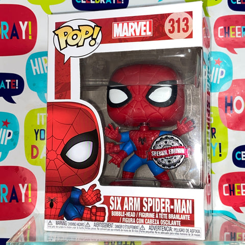 Spider Man (Six Arm): Marvel Funko Pop 313 Exclusive