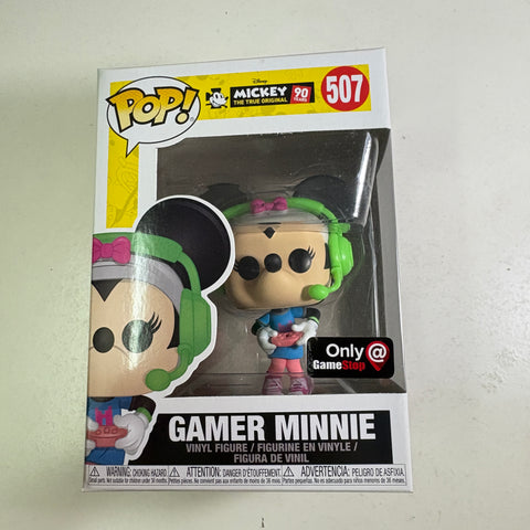 Minnie Mouse GAMER - Disney Funko Pop 507 Vinyl Figure (11.4 Cm L × 8.9 Cm W × 15.9 Cm H)