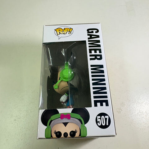 Minnie Mouse GAMER - Disney Funko Pop 507 Vinyl Figure (11.4 Cm L × 8.9 Cm W × 15.9 Cm H)
