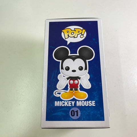 Mickey Mouse DIAMOND - Disney Funko Pop 01 Vinyl Figure (11.4 Cm L × 8.9 Cm W × 15.9 Cm H)