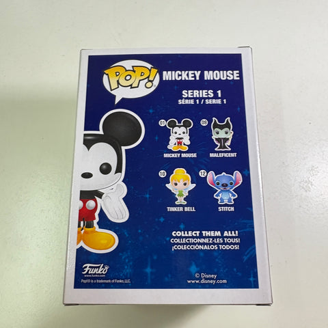 Mickey Mouse DIAMOND - Disney Funko Pop 01 Vinyl Figure (11.4 Cm L × 8.9 Cm W × 15.9 Cm H)