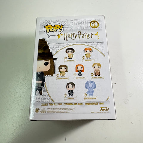 Hermione Granger with Sorting Hat - Harry Potter Funko Pop Vinyl Figure 69 Exclusive