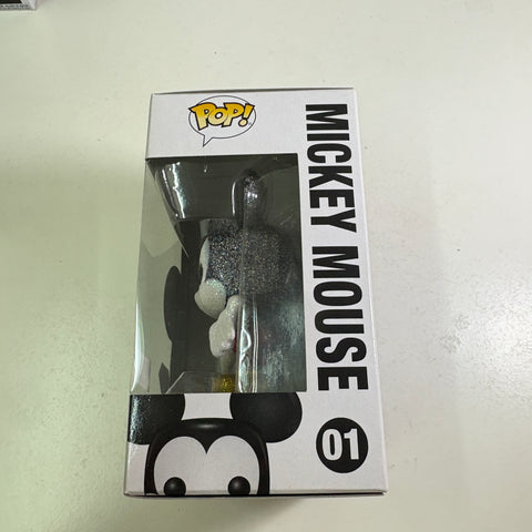 Mickey Mouse DIAMOND - Disney Funko Pop 01 Vinyl Figure (11.4 Cm L × 8.9 Cm W × 15.9 Cm H)