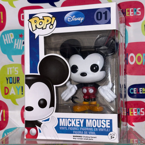 Mickey Mouse - Disney Funko Pop Vinyl Figure (11.4 Cm L × 8.9 Cm W × 15.9 Cm H)