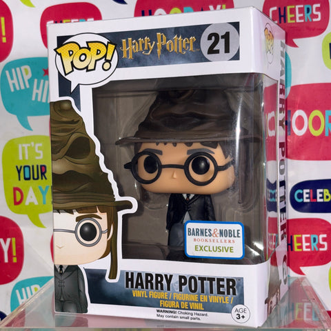 Harry Potter with Sorting Hat - Funko Pop Vinyl Figure 21 Exclusive