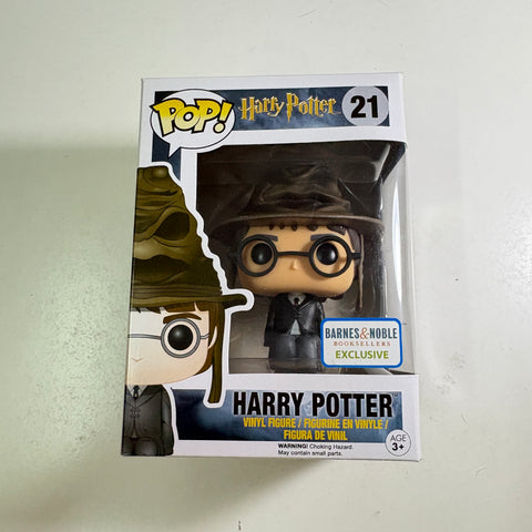 Harry Potter with Sorting Hat - Funko Pop Vinyl Figure 21 Exclusive