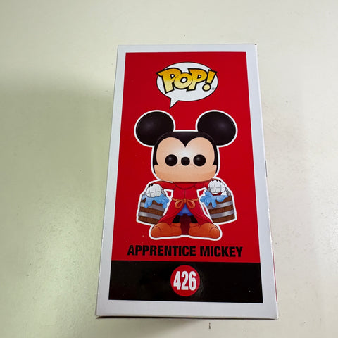 Mickey Mouse Apprentice - Disney Funko Pop 426 Vinyl Figure (11.4 Cm L × 8.9 Cm W × 15.9 Cm H)